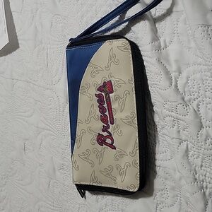 Atlanta Braves Clutch Wallet